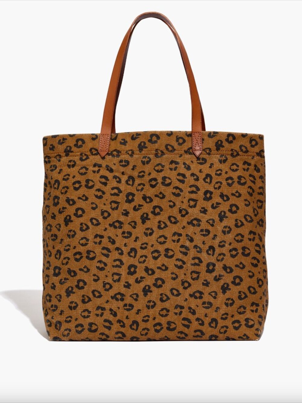The Canvas Transport Tote: Cheetah Print Edition